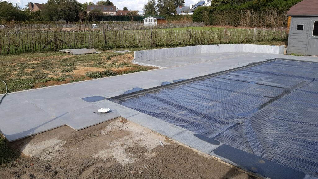 Terrasse en grès cérame