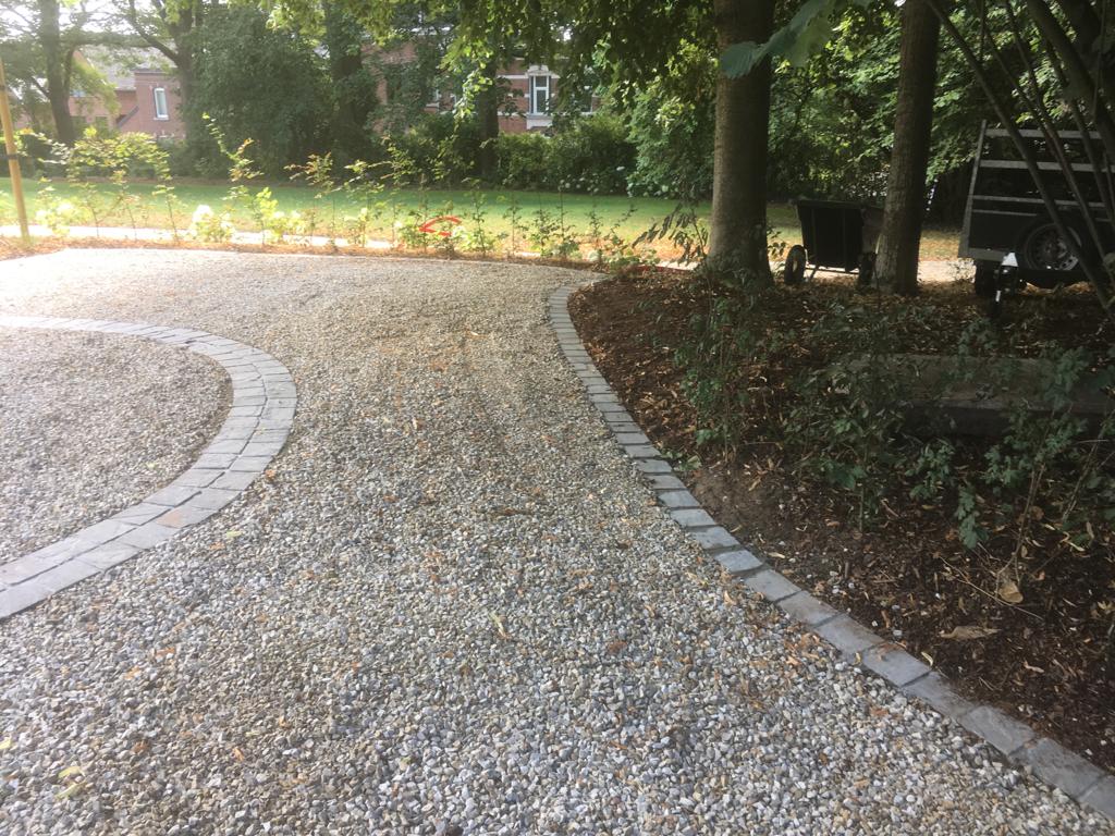 Parking en grès d'Hautrage