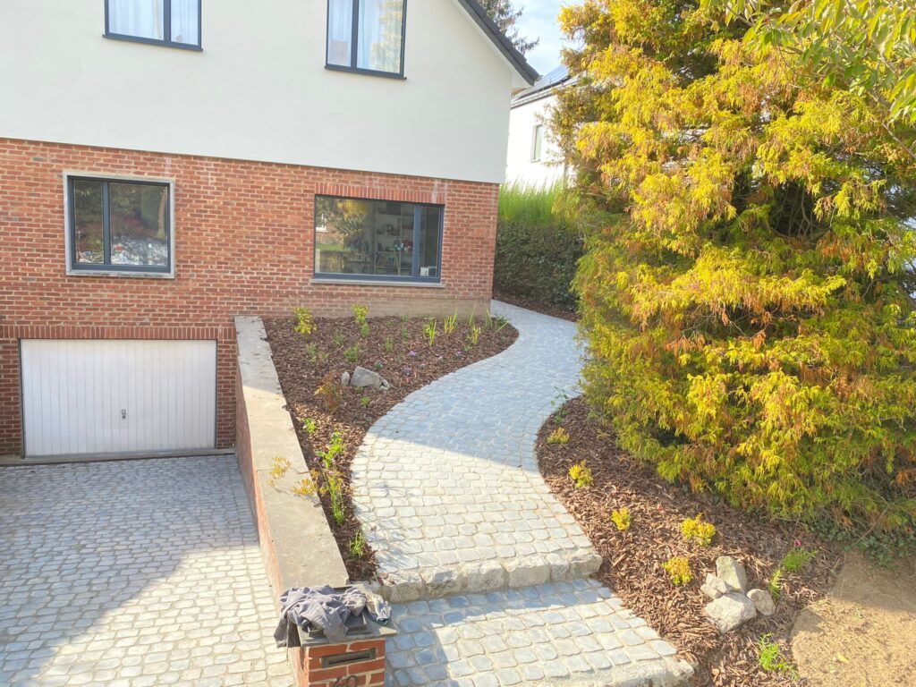 Parterre copeaux devanture